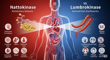 What is the difference between nattokinase and lumbrokinase?