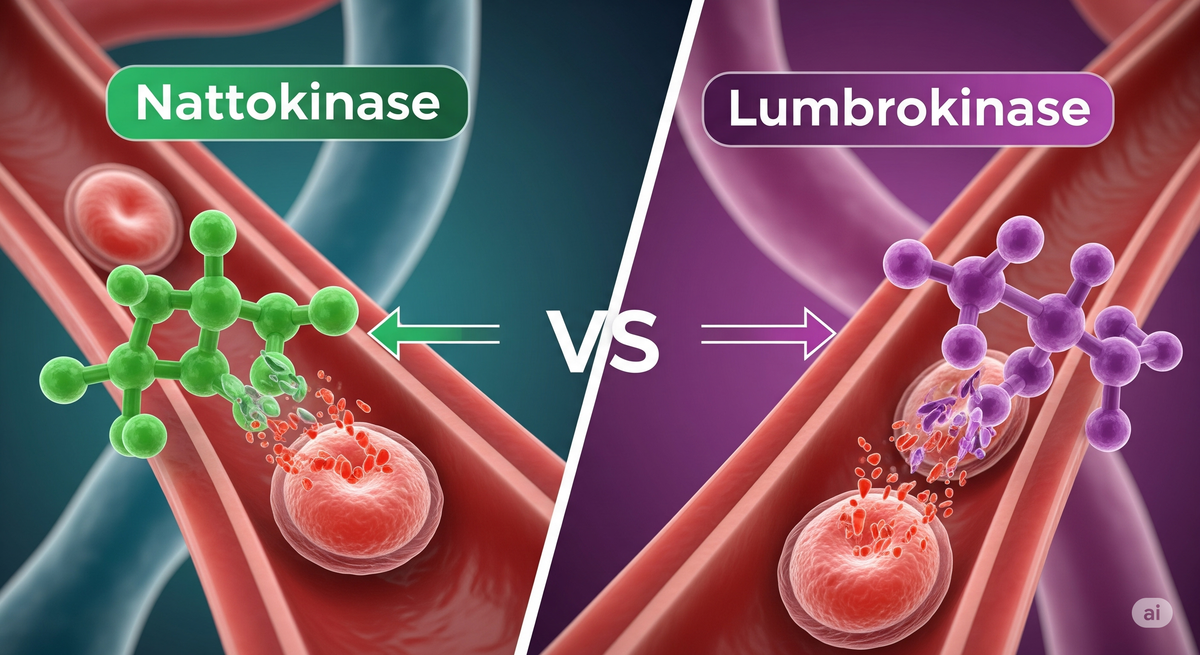Which is Better Nattokinase or Lumbrokinase?