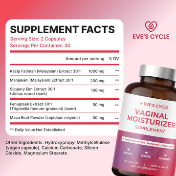 Eve's Cycle Vaginal Moisture & Tightening